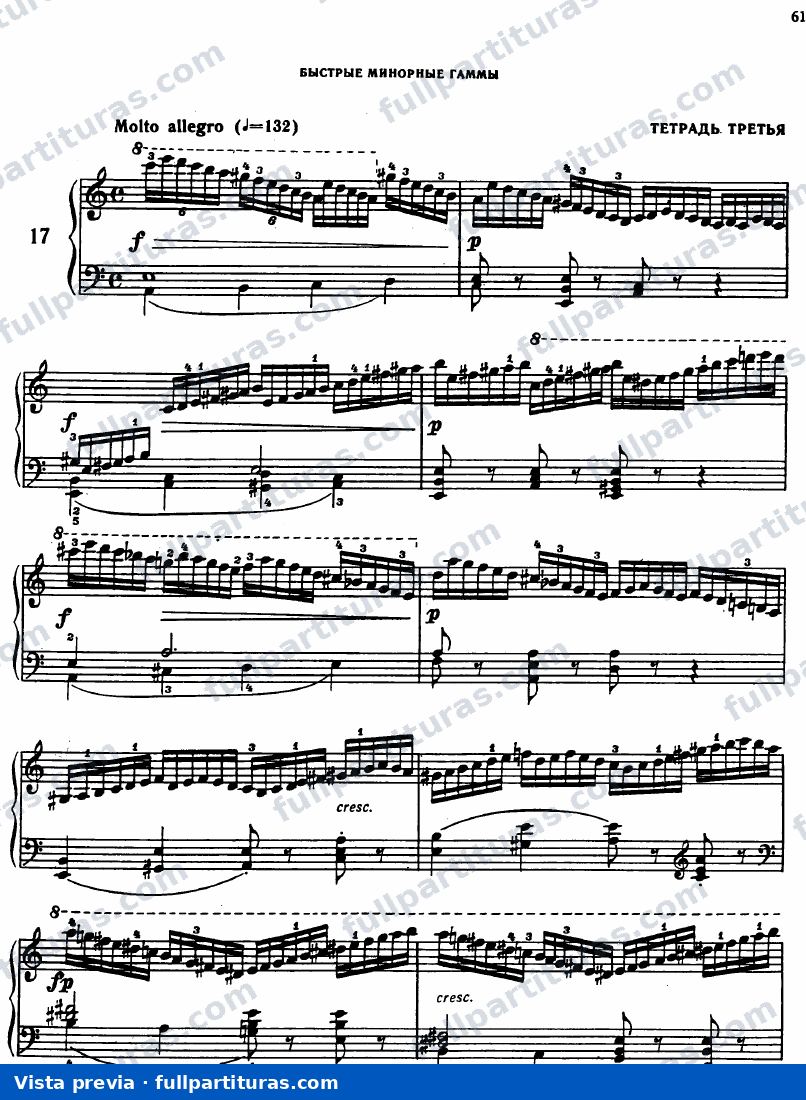 El Arte de la Destreza en los Dedos Op. 740: Libro 3 º — preview
