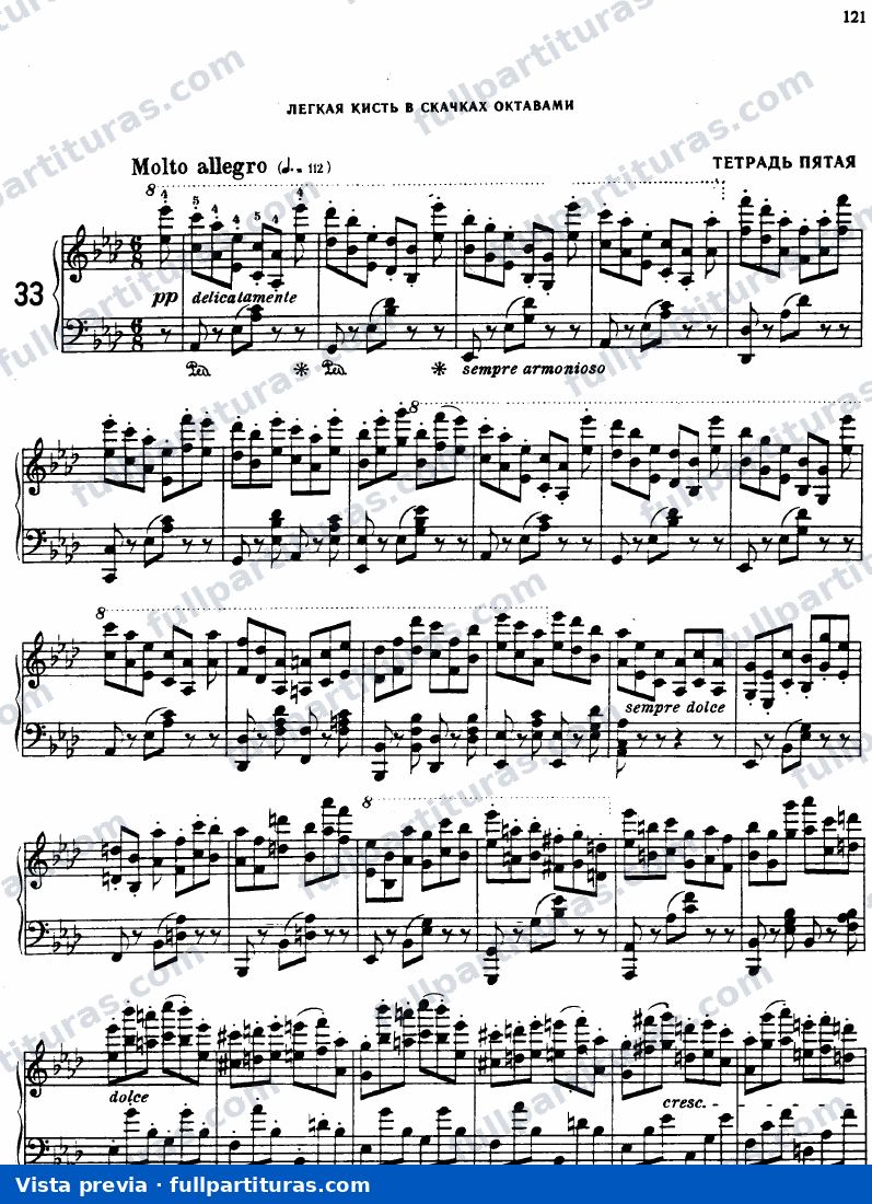El Arte de la Destreza en los Dedos Op. 740: Libro 5 º — preview
