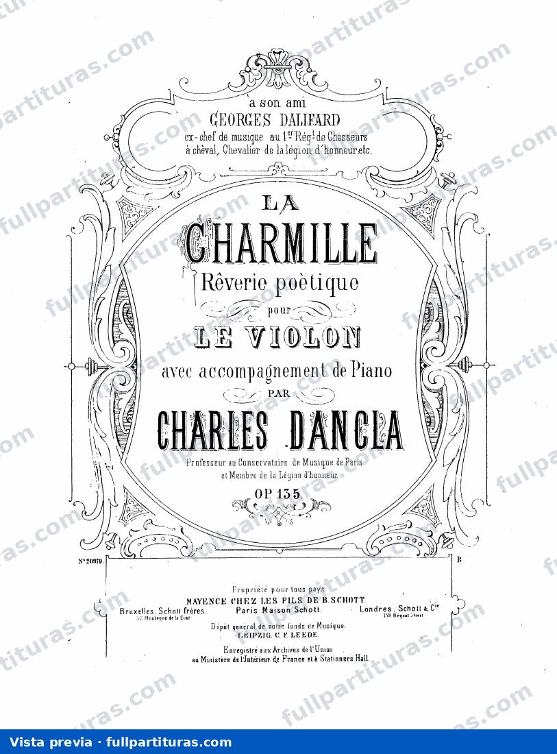 La charmille, Op.135 — preview