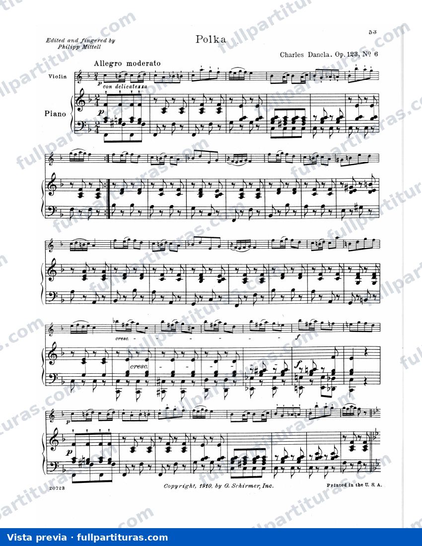 Petite Ã©cole de la mÃ©lodie, Op.123 nÂº 6 — preview