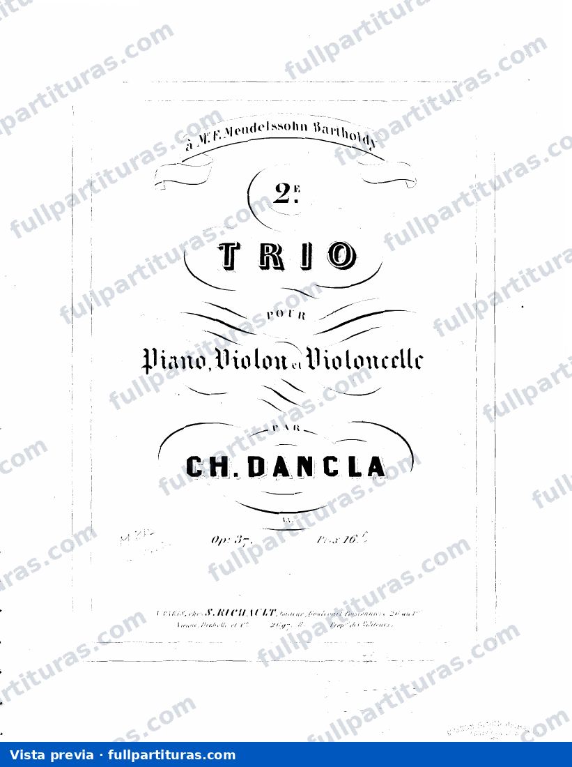 Piano Trio No.2, Op.37 — preview