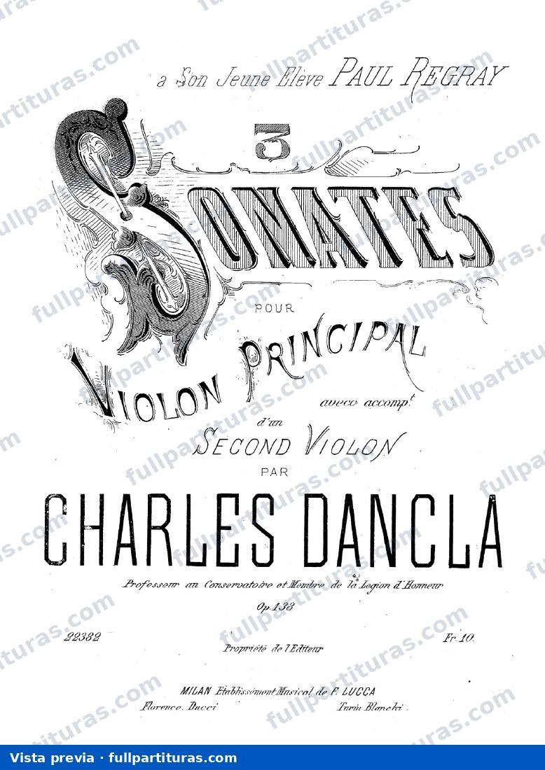 3 Violin Sonatas, Op.138 — preview