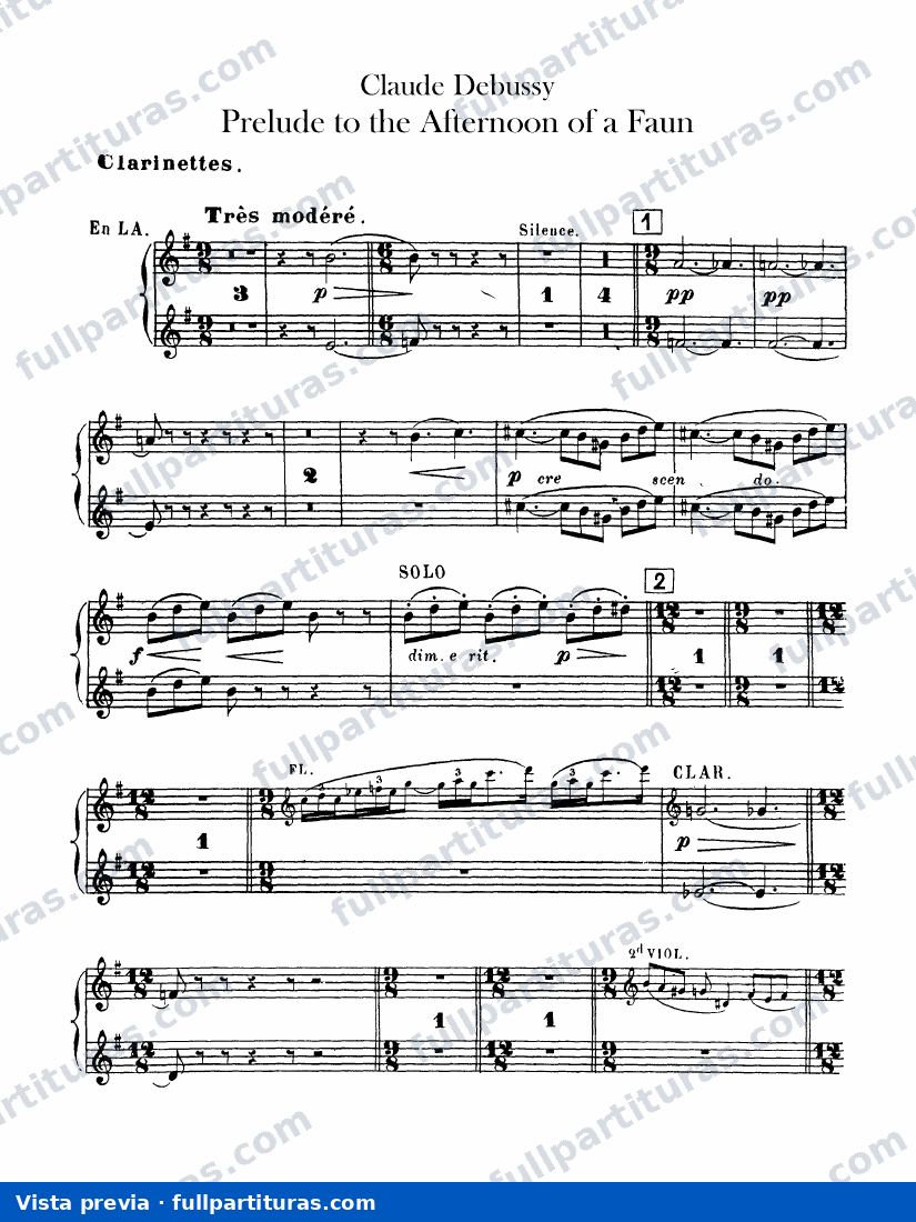 Clarinete — preview