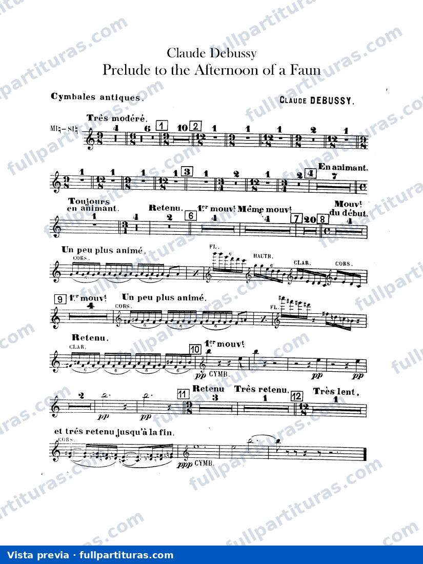 Percusión — preview
