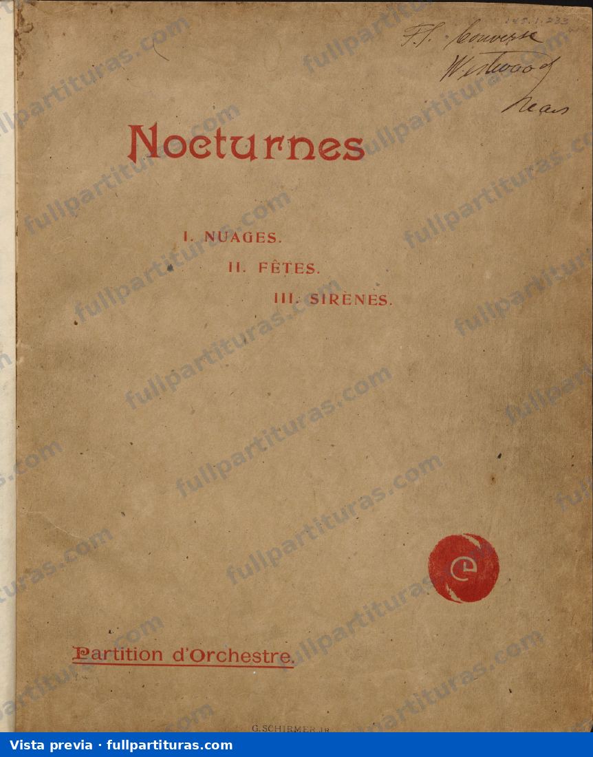 Nocturnes: Nuages — preview