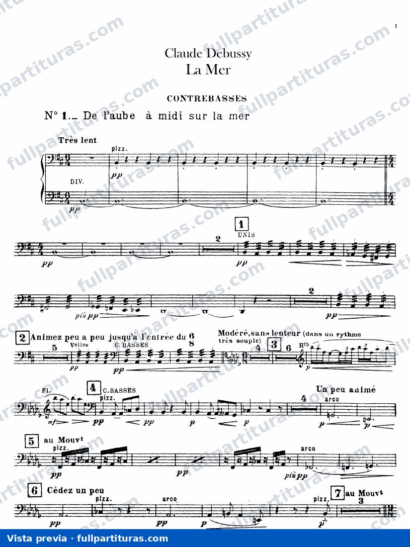 Nocturnes: Contrabajo — preview