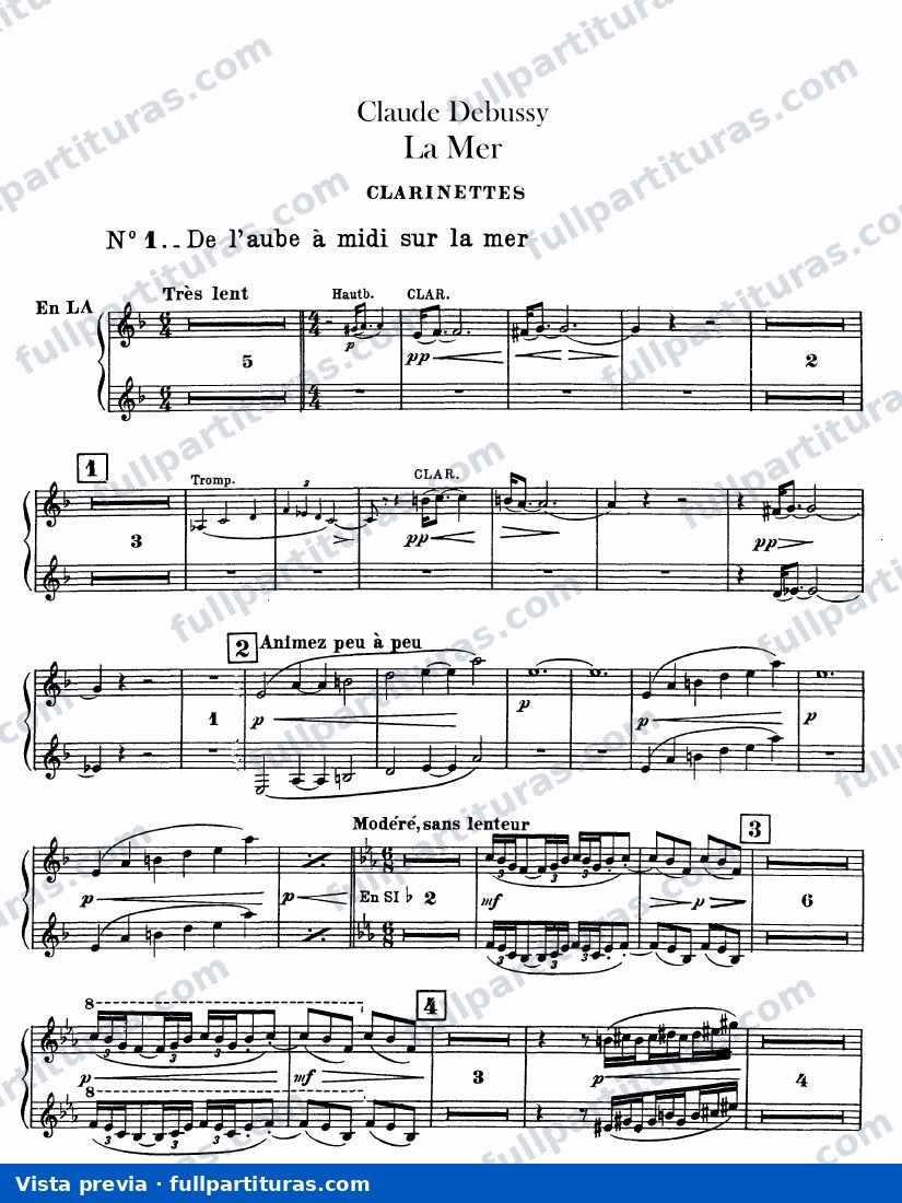 Clarinete — preview
