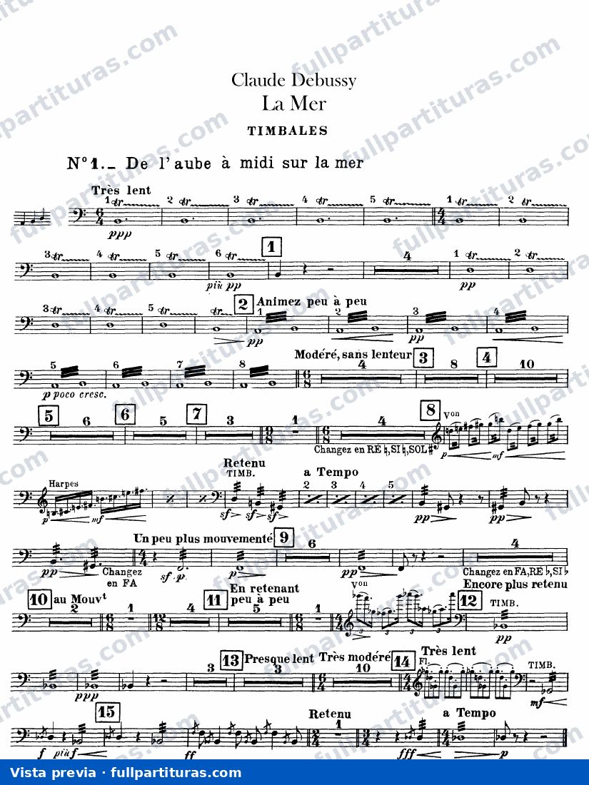 Percusión — preview
