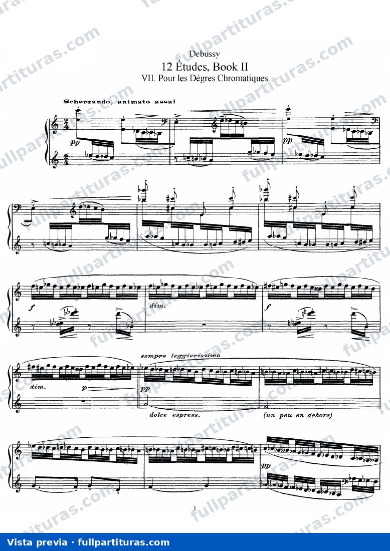 12 Estudios para piano: Libro 2 — preview