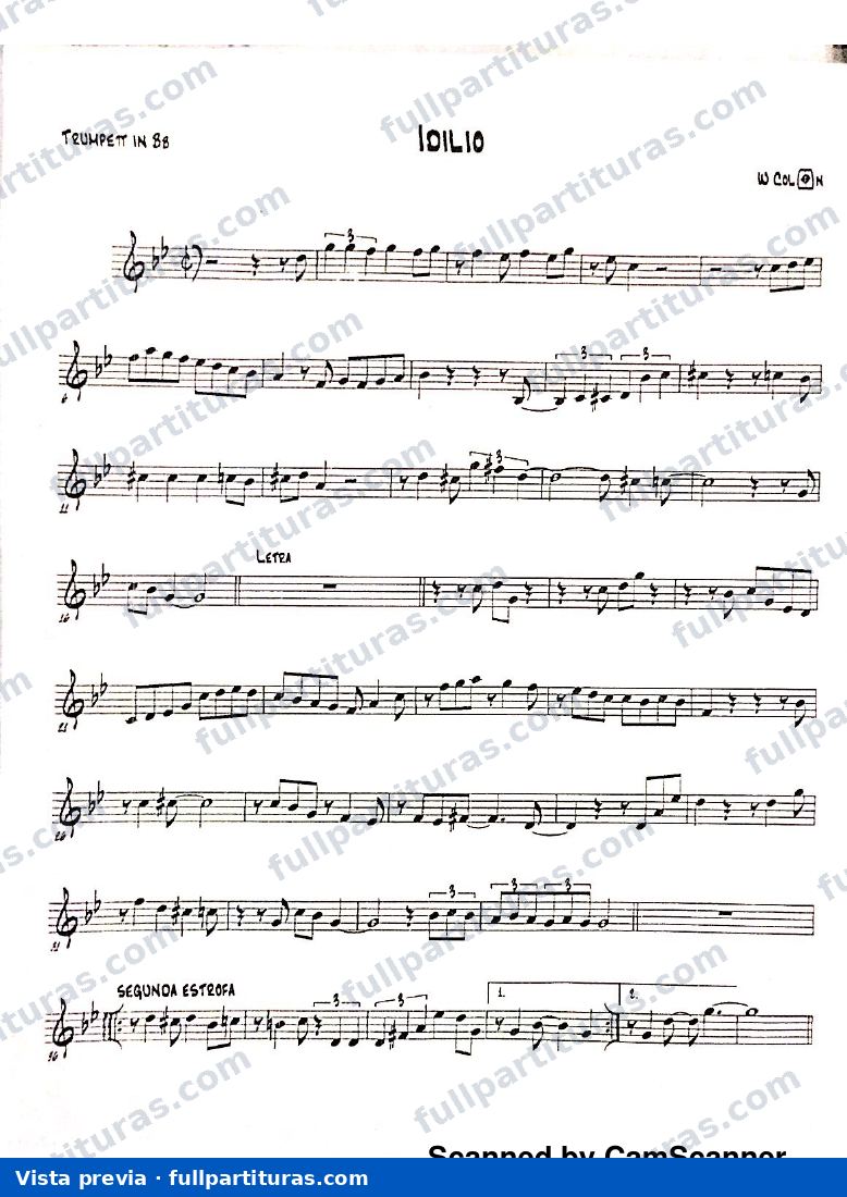 Idilio (Trompeta) — Vorschau
