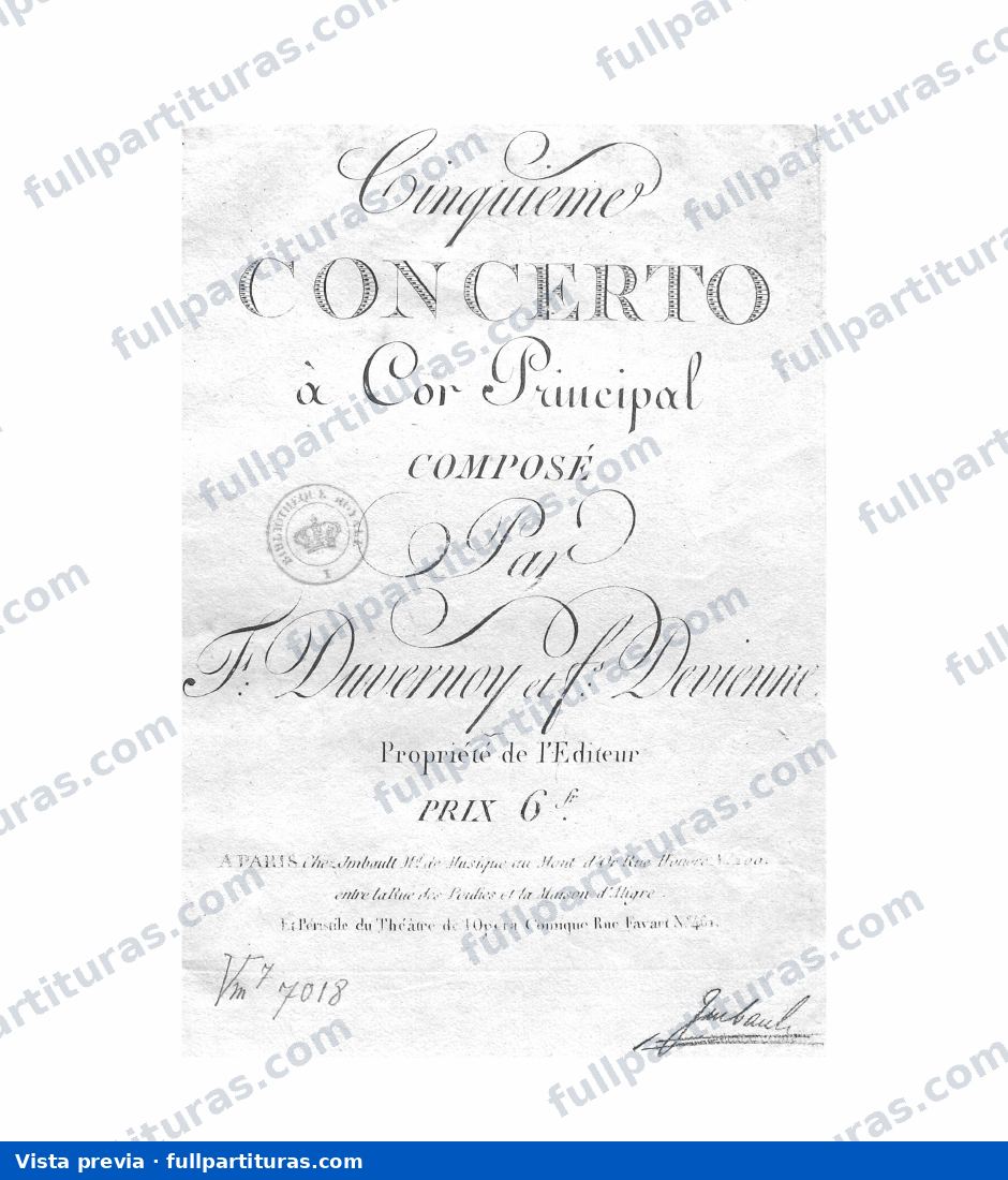 Horn Concerto No.5 — Vorschau