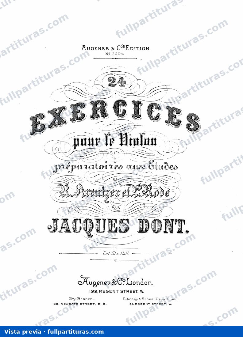 24 Preparatory Exercises, Op.37 — Vorschau