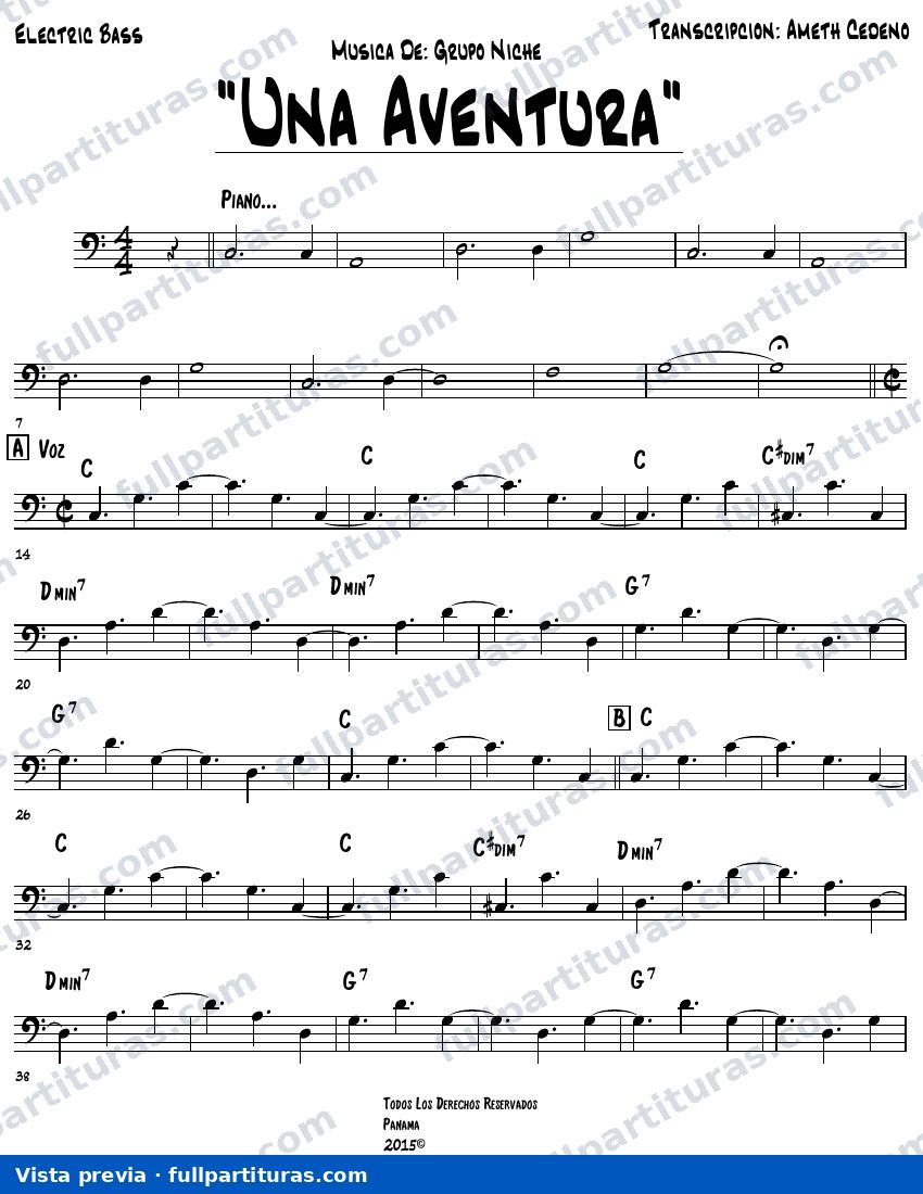 Una aventura — preview