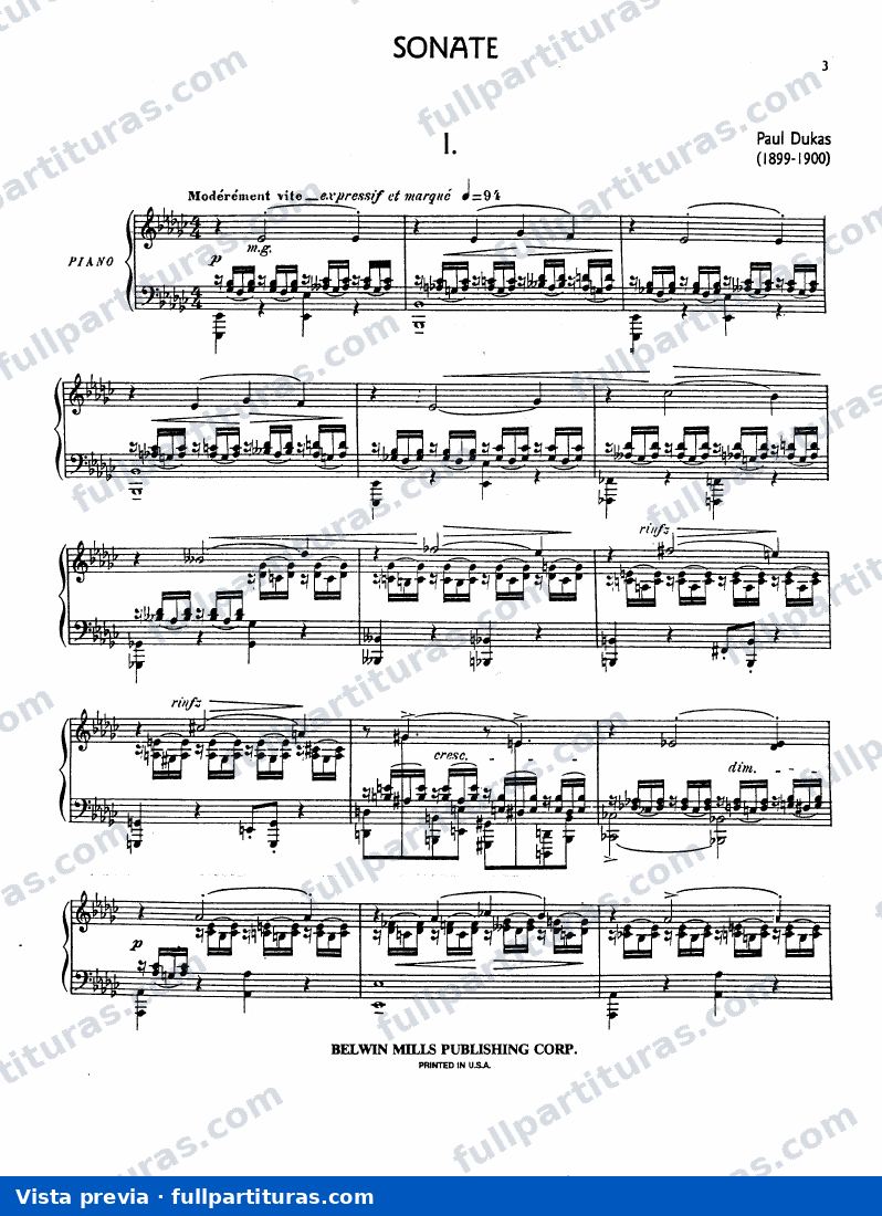 Sonatas: Sonata nº 1 — Vorschau