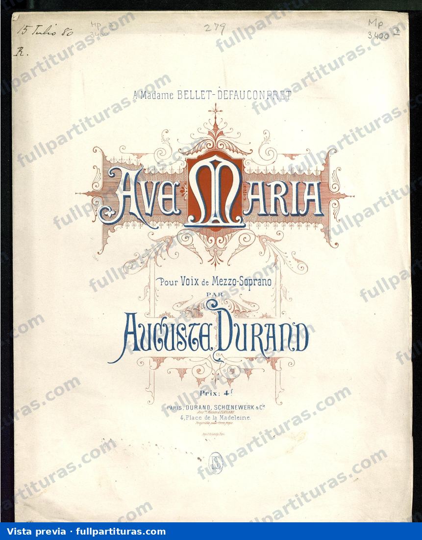 Ave Maria — Vorschau