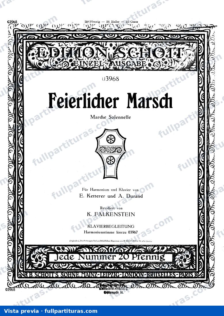 Marche solennelle — Vorschau