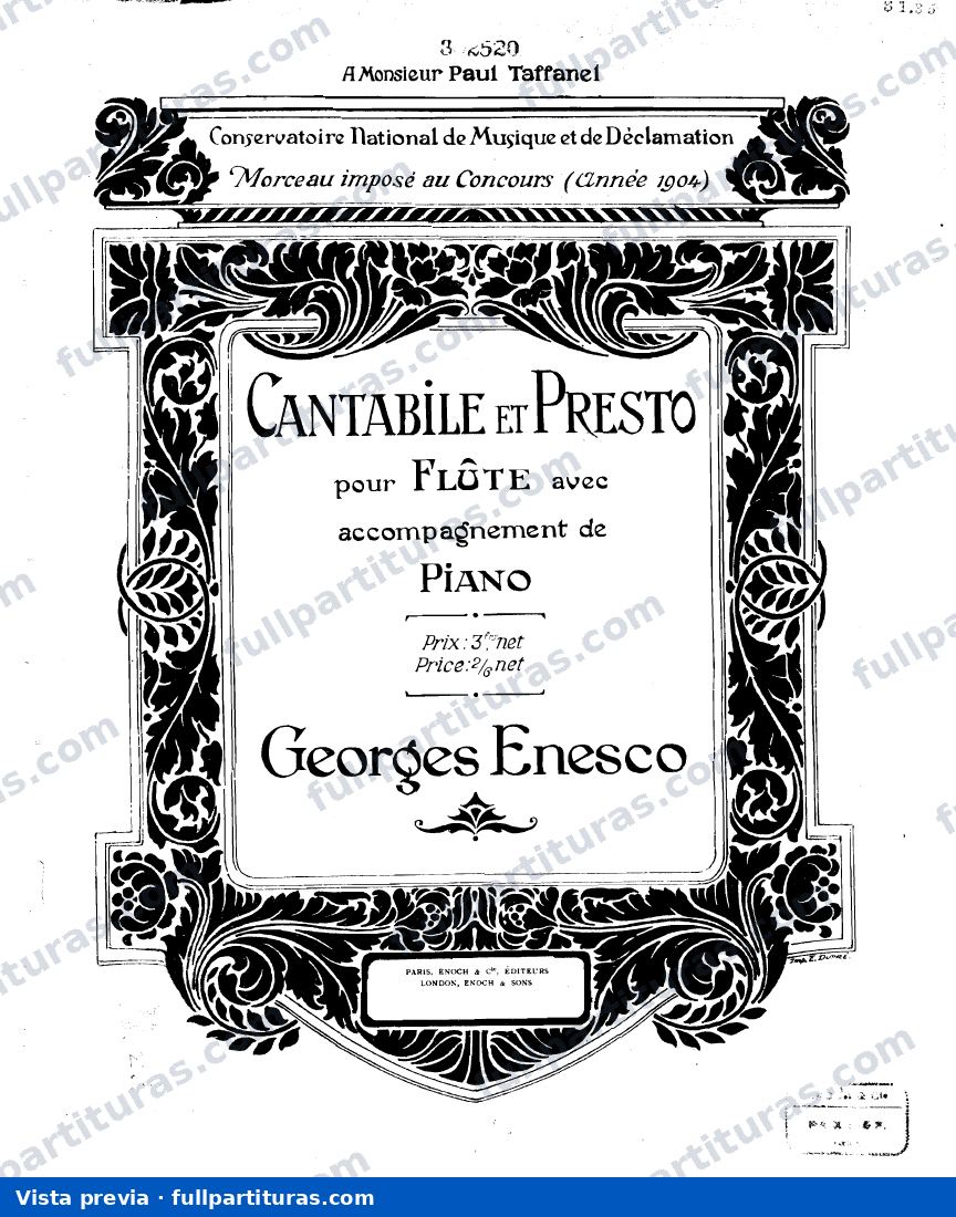 Cantabile et presto — preview