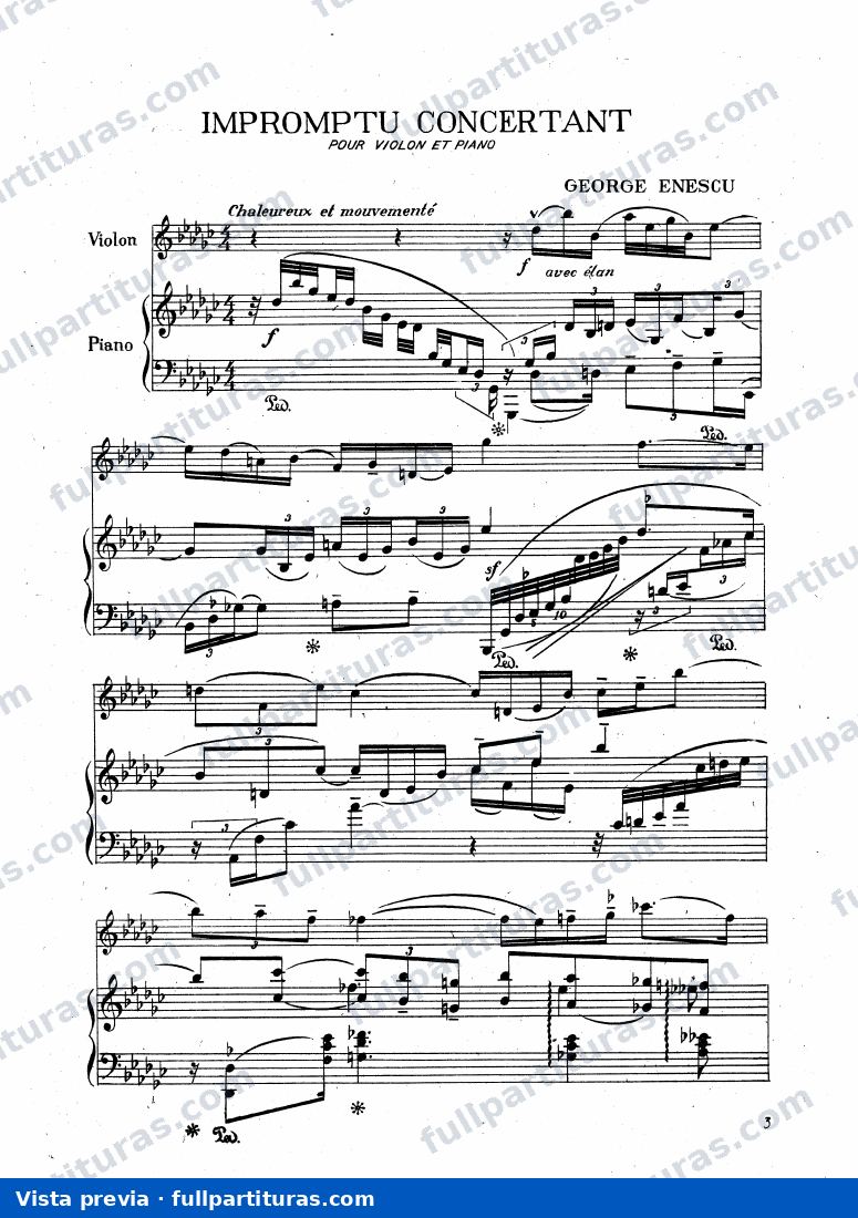 Impromptu concertant — preview