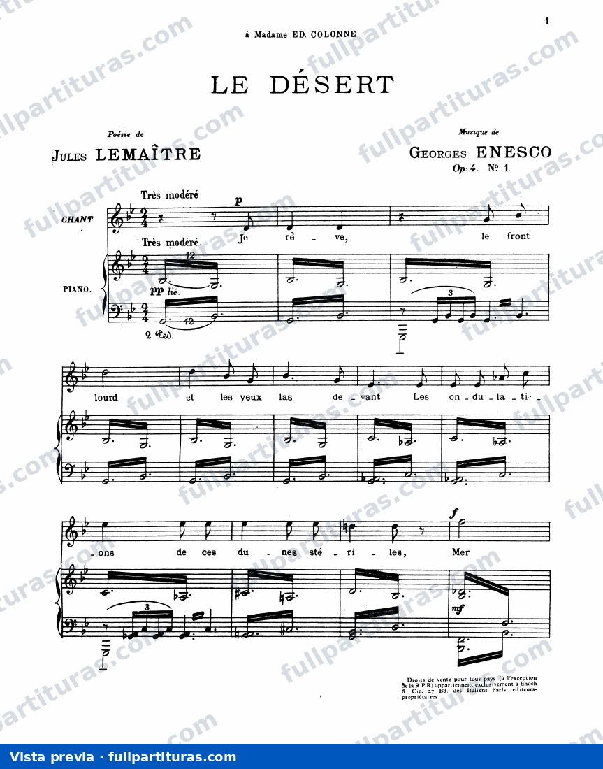 3 Mélodies, Op.4 — preview