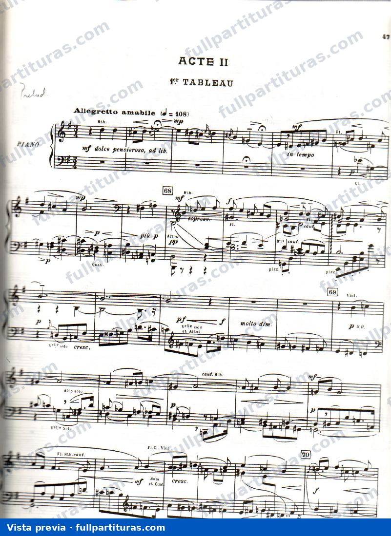 Oedipe, Op.23: Acto 2 — preview