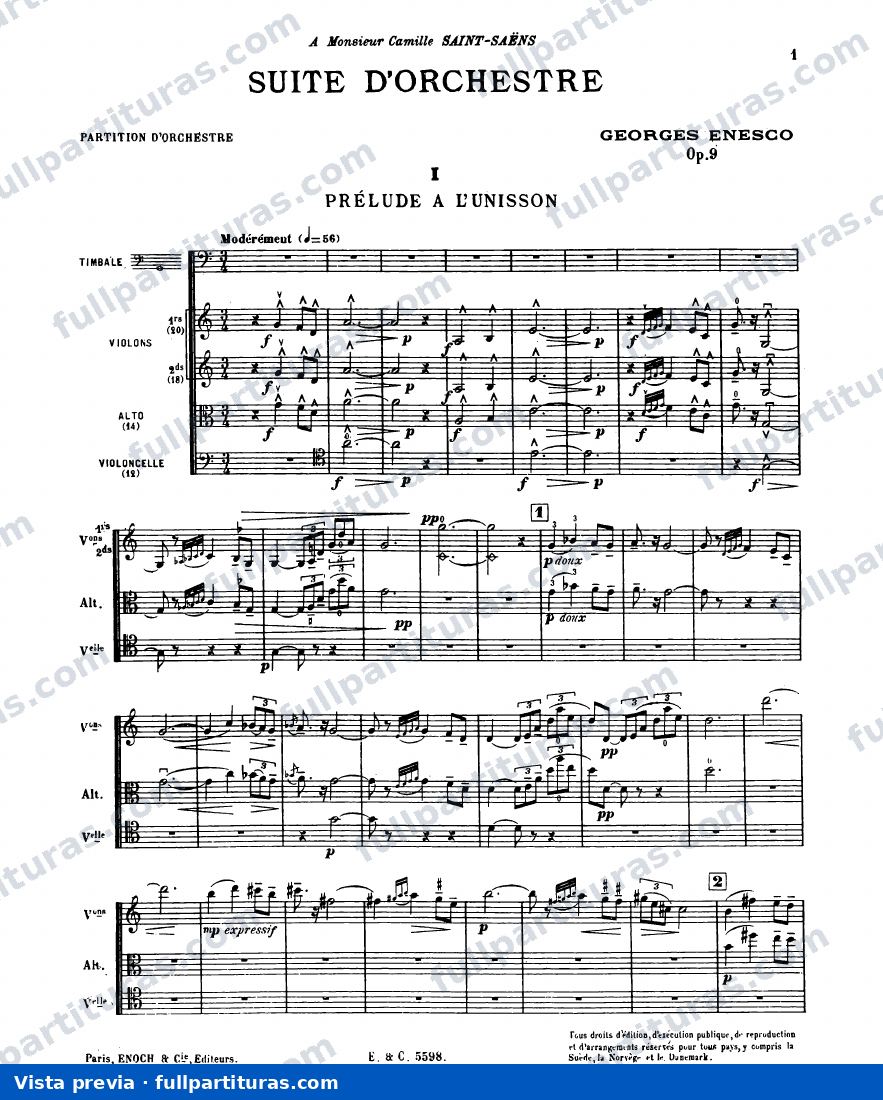 2 Romanian Rhapsodies, Op.11: Suite No.1 for Orchestra, Op.9 — preview