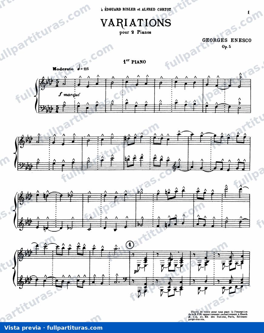 Variations, Op.5 — preview