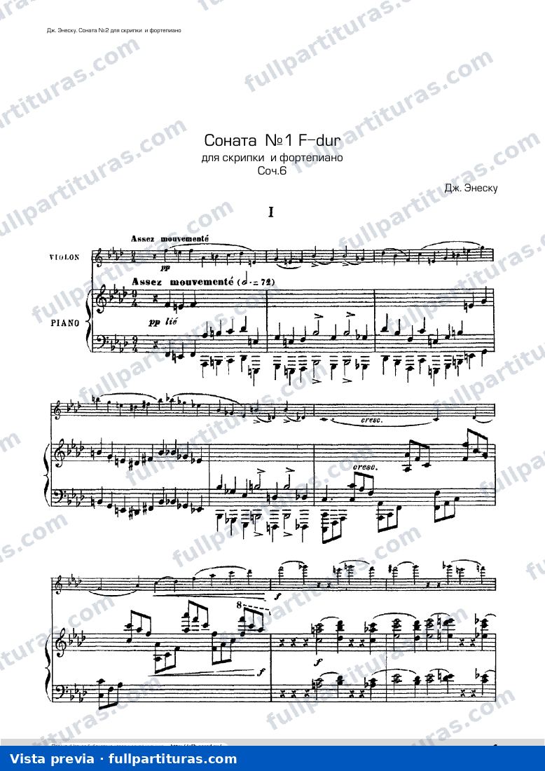 Violin Sonata No.2, Op.6 — preview