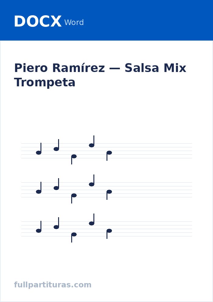 Salsa Mix Trompeta — preview