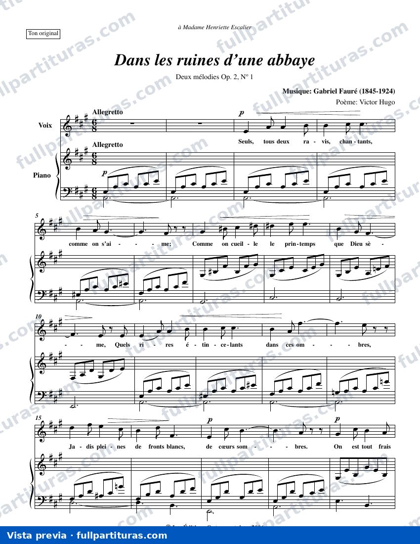 2 Canciones, Op.2 — preview