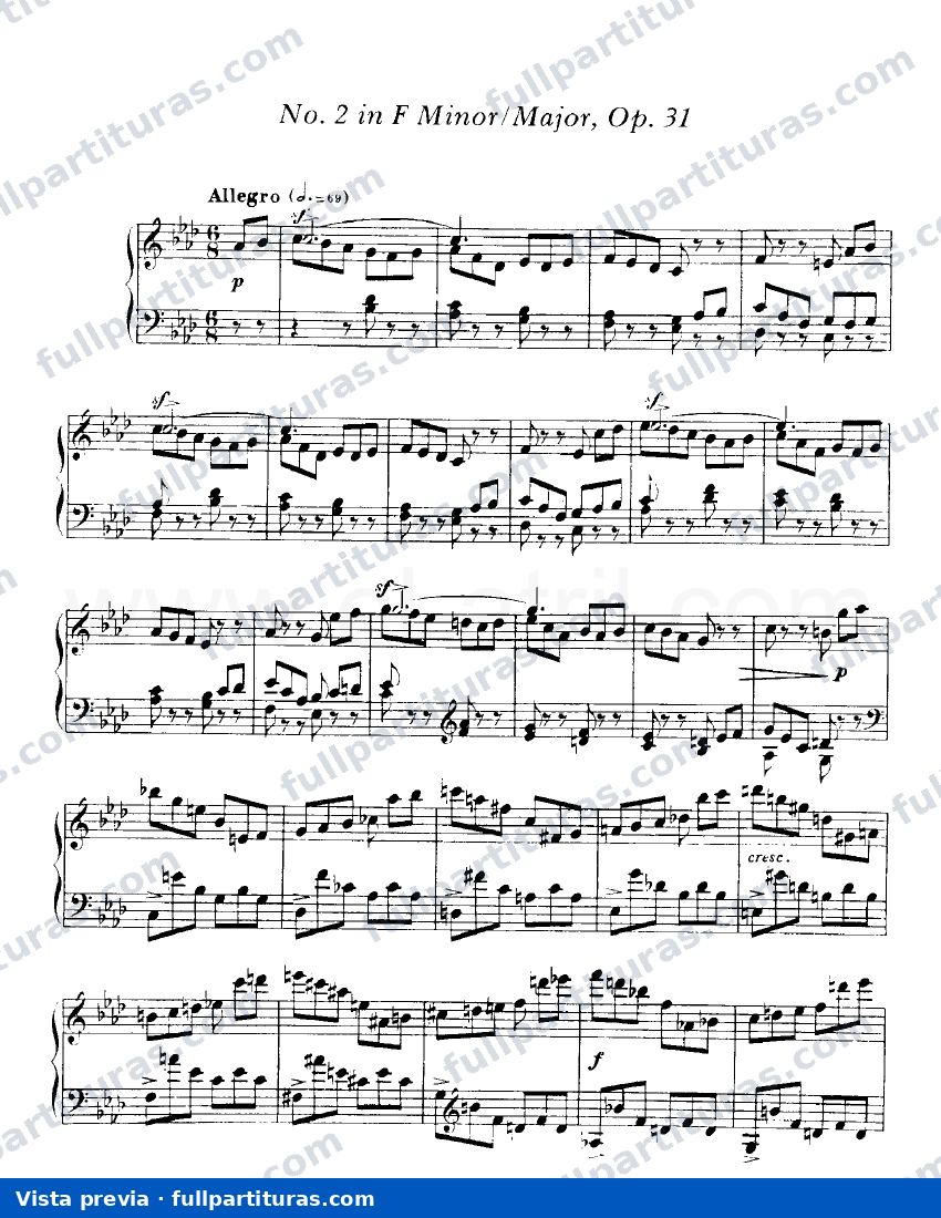 Impromptu Nº 2 Op. 31 — preview