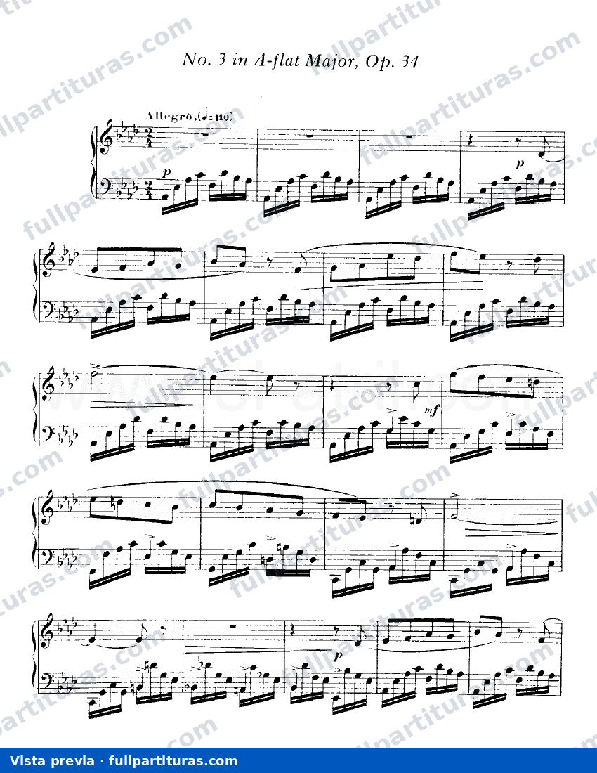 Impromptu Nº 3 Op. 34 — preview