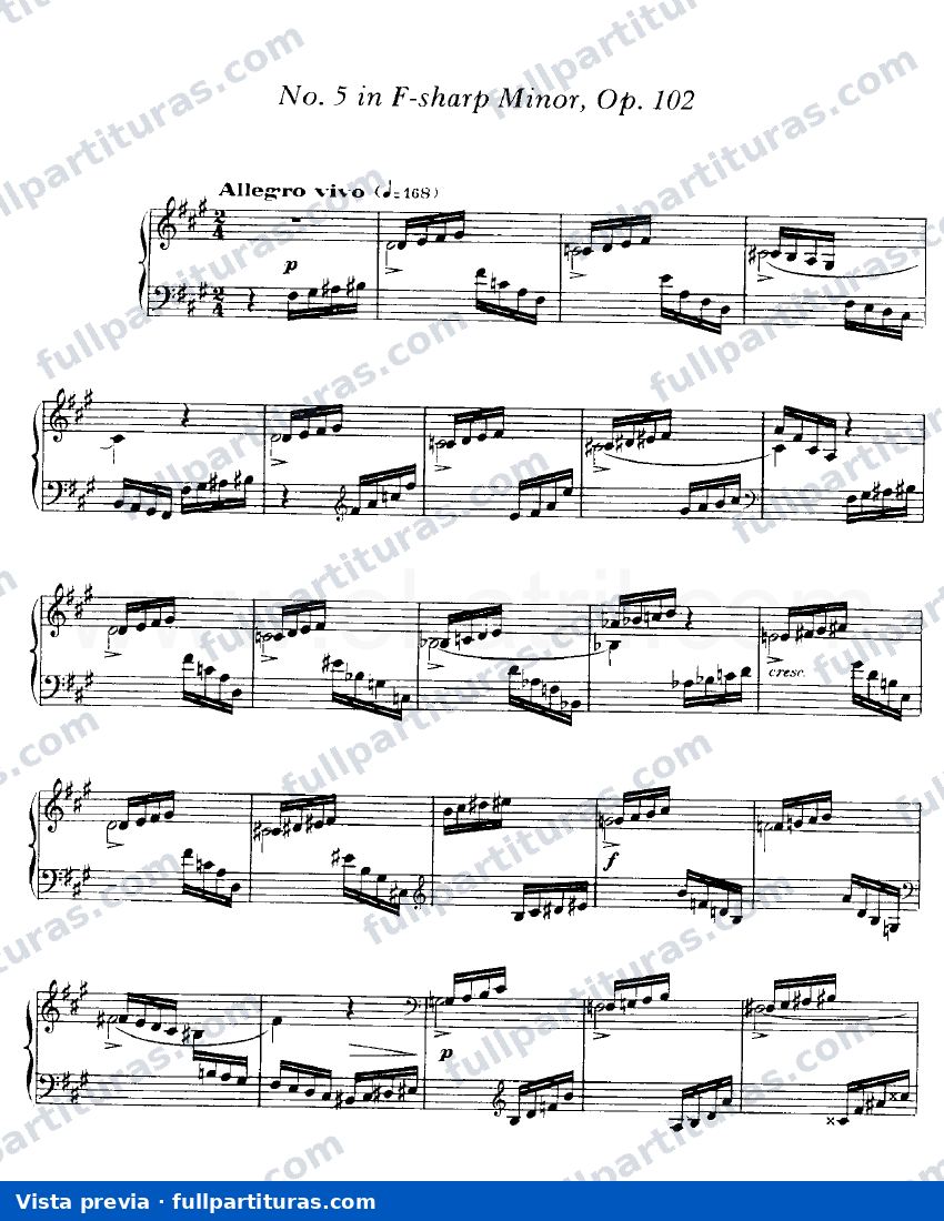 Impromptu Nº 5 Op. 102 — preview