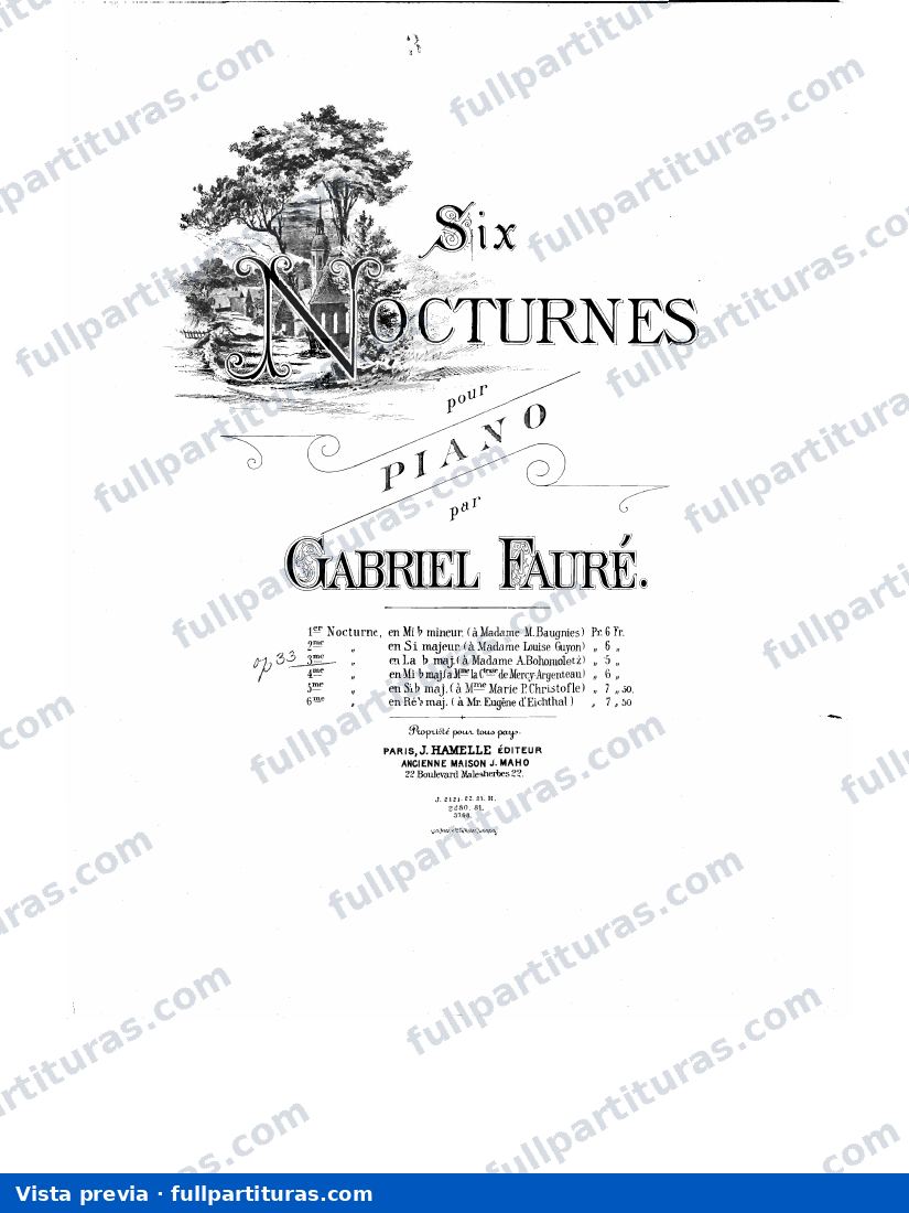 Nocturno Nº 3 in A-flat major op.33 — preview