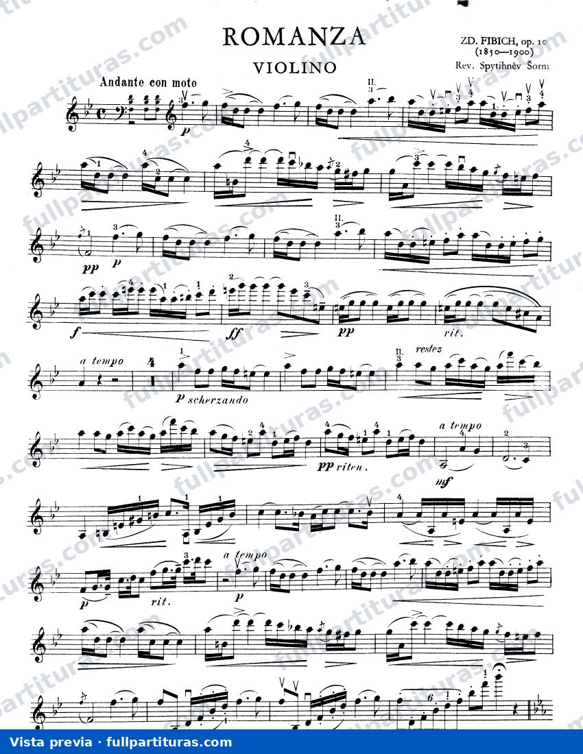 Moods, Impressions, and Souvenirs, Op.44: Romance, Op.10 — preview