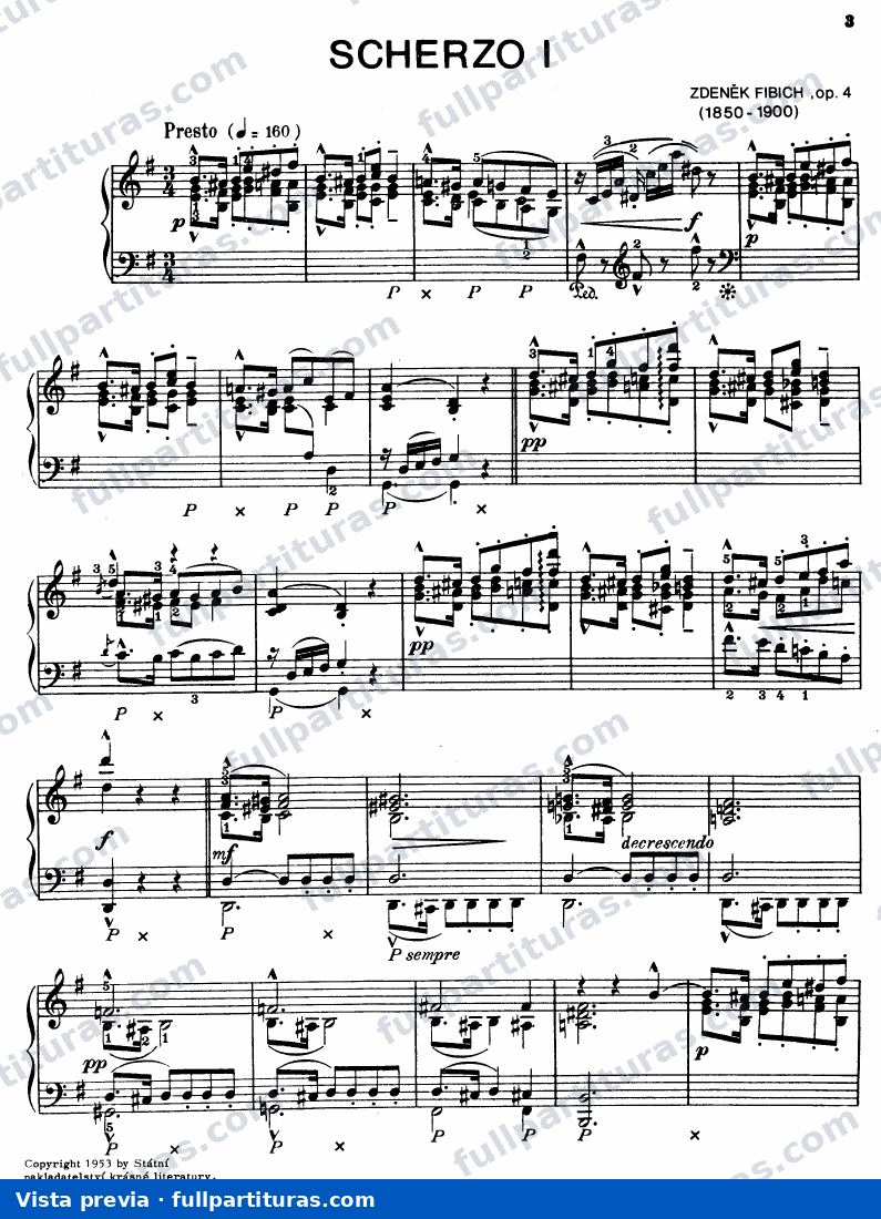 Moods, Impressions, and Souvenirs, Op.44: 2 Scherzi, Op.4 — preview