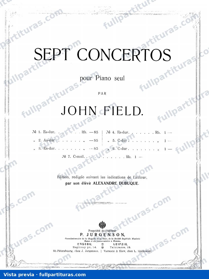 Piano Concerto No.2, H31 — preview