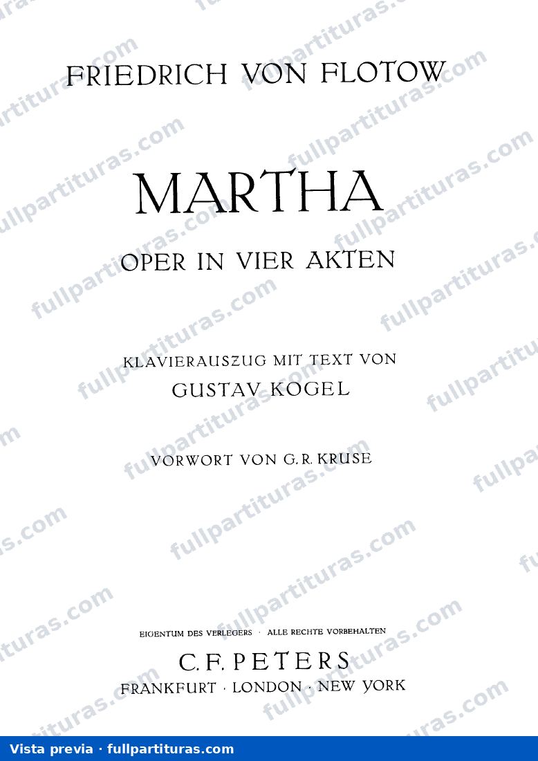 Martha — preview