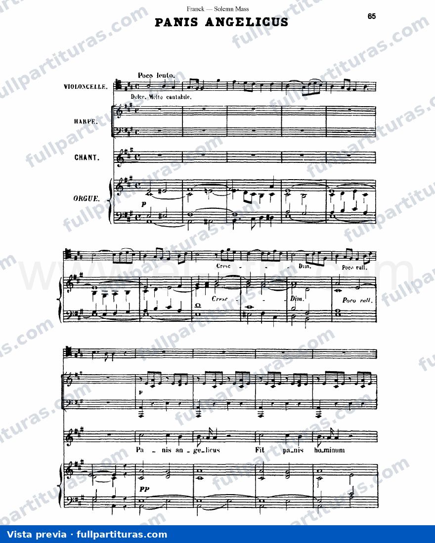 Panis Angelicus — preview