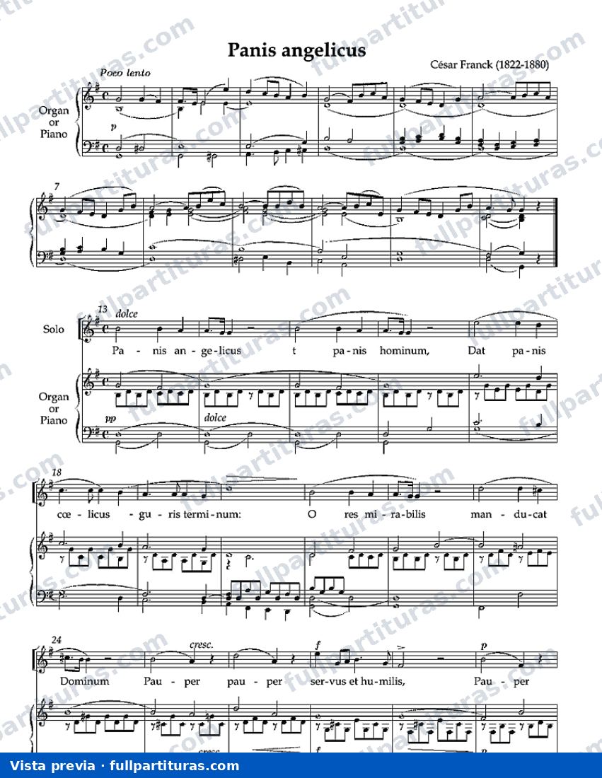 Panis Angelicus (2) — preview