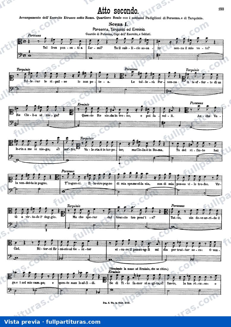 Costanza e fortezza, K.315: Acto 2 — preview