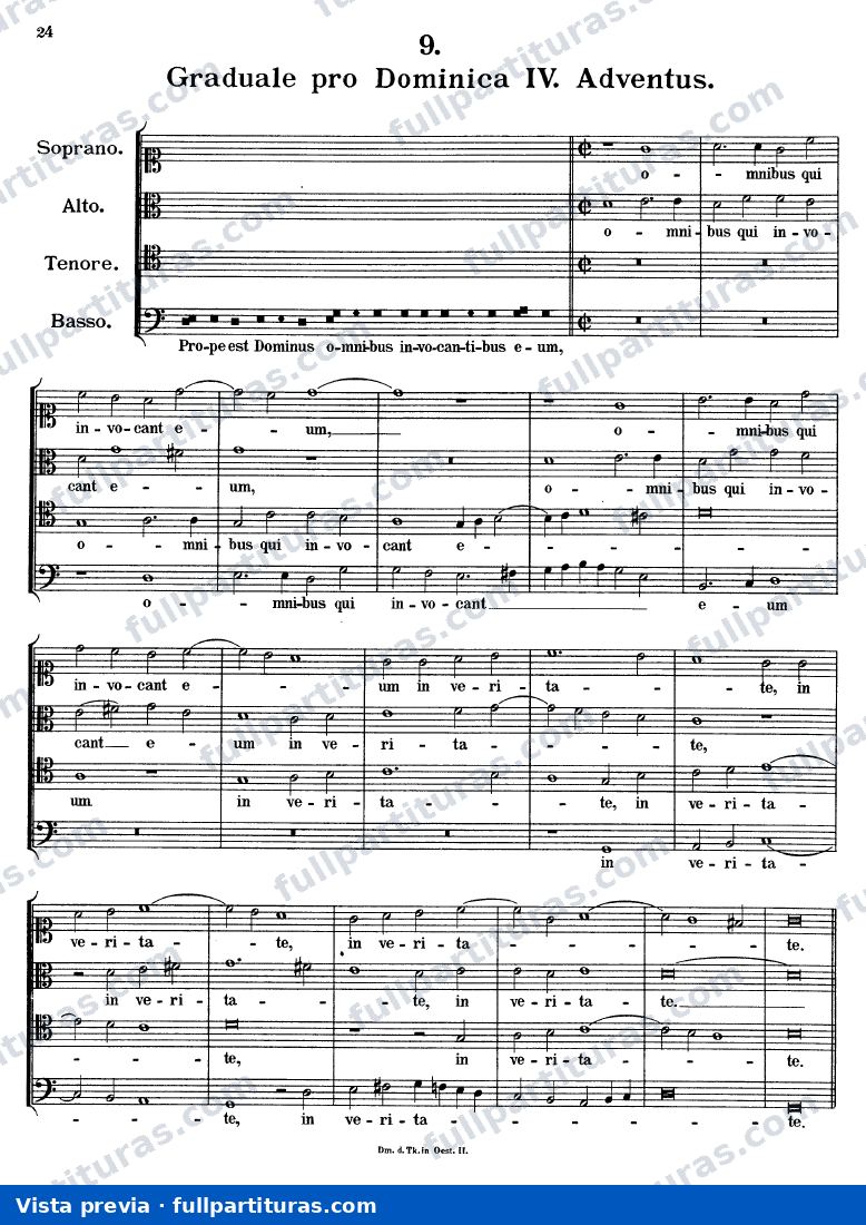 Omnibus qui invocant eum, K.141 — preview