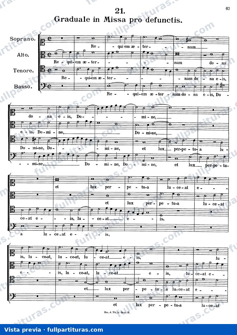 Requiem aeternam, K.147 — Vorschau