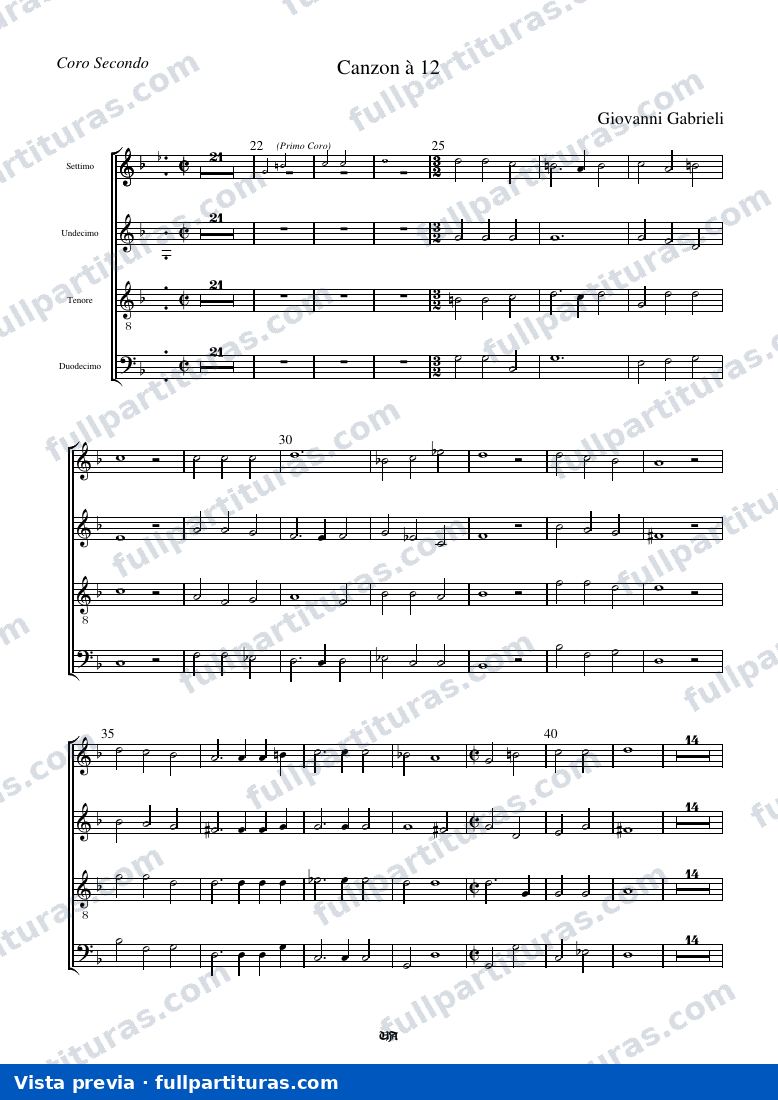 Coro Secondo — preview