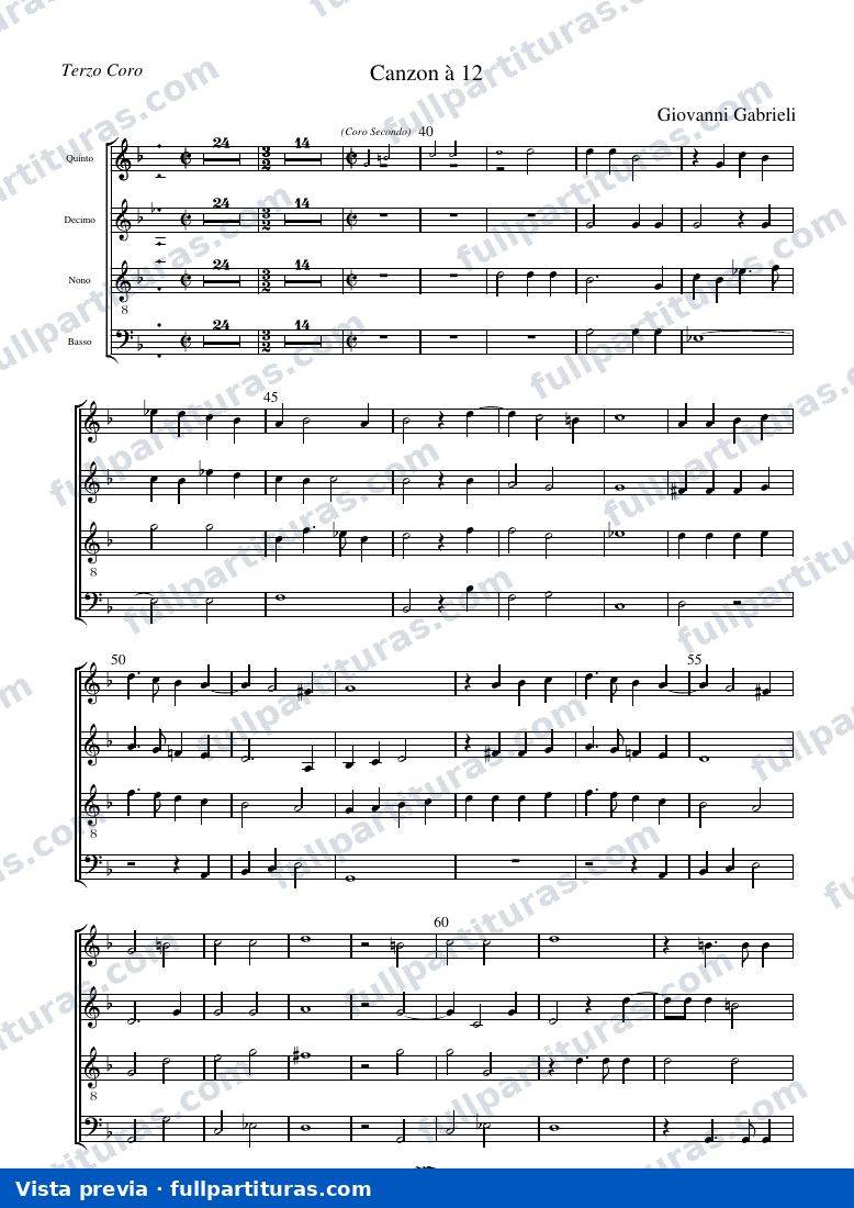 Terzo Coro — Vorschau