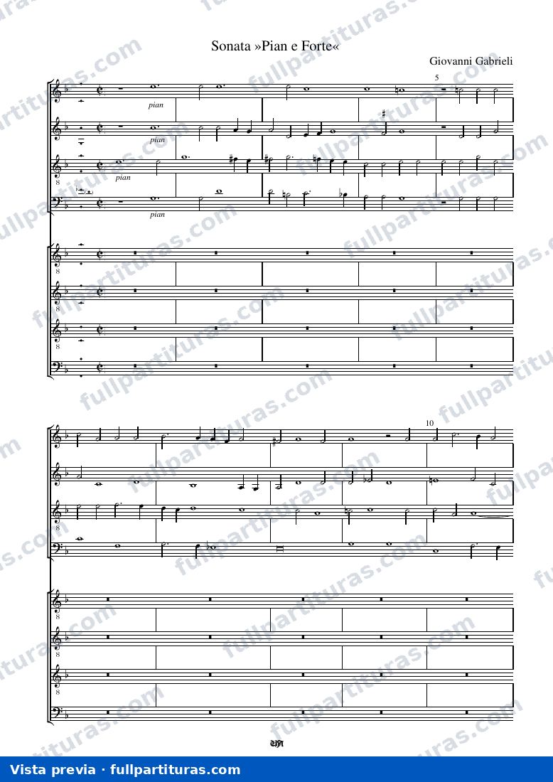 Sonata Pian e Forte — preview