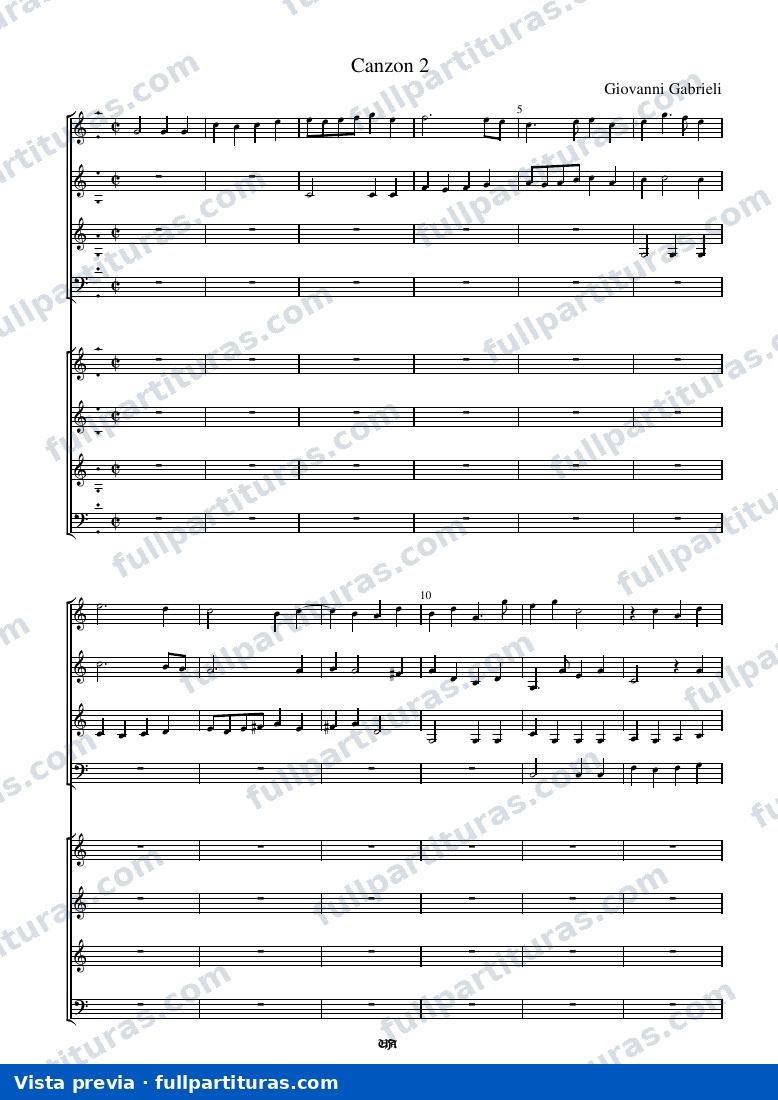 Canzon 2 — preview