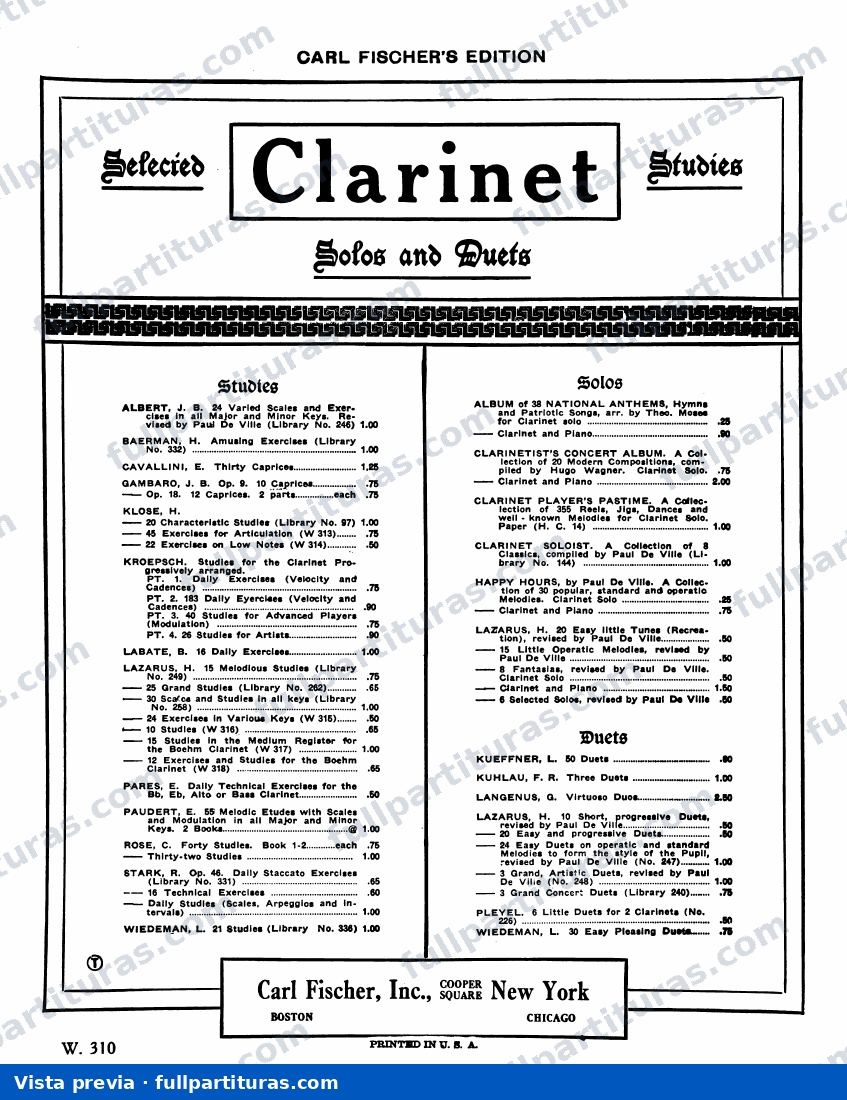10 Caprices, Op.9 — preview