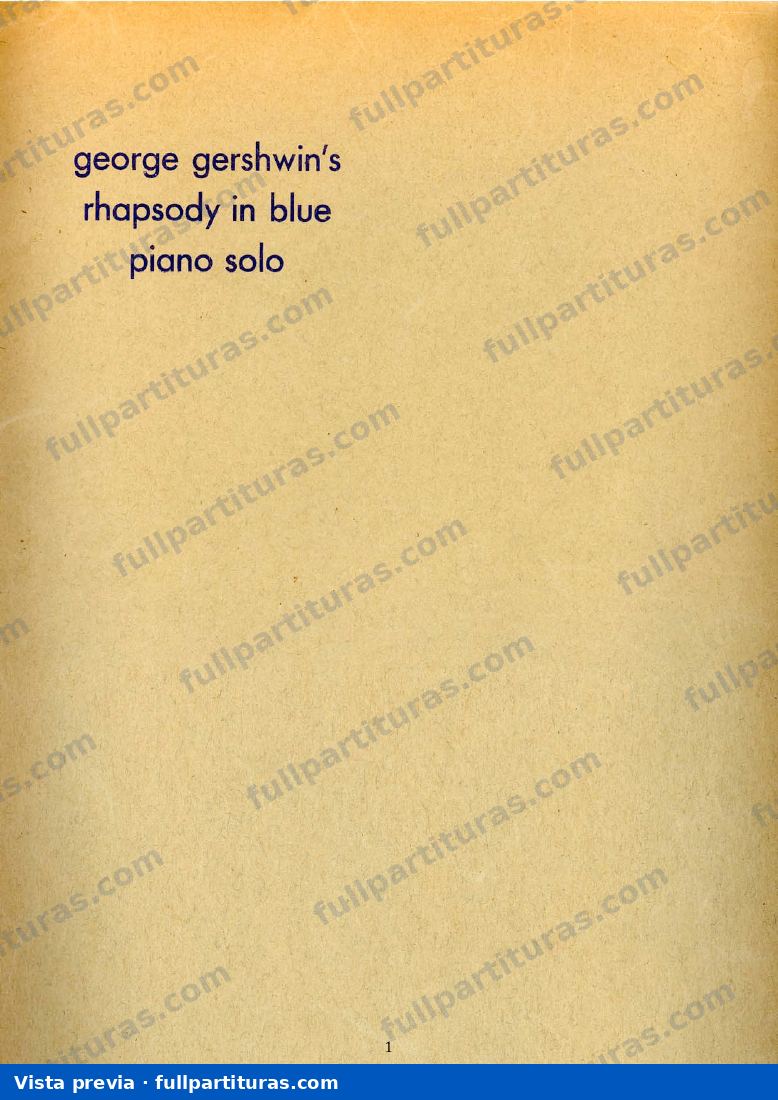 Rhapsody in Blue — preview