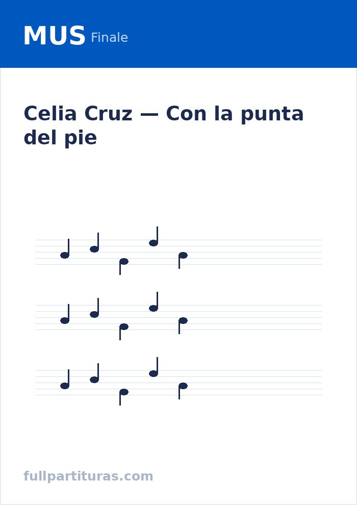 Con la punta del pie — preview