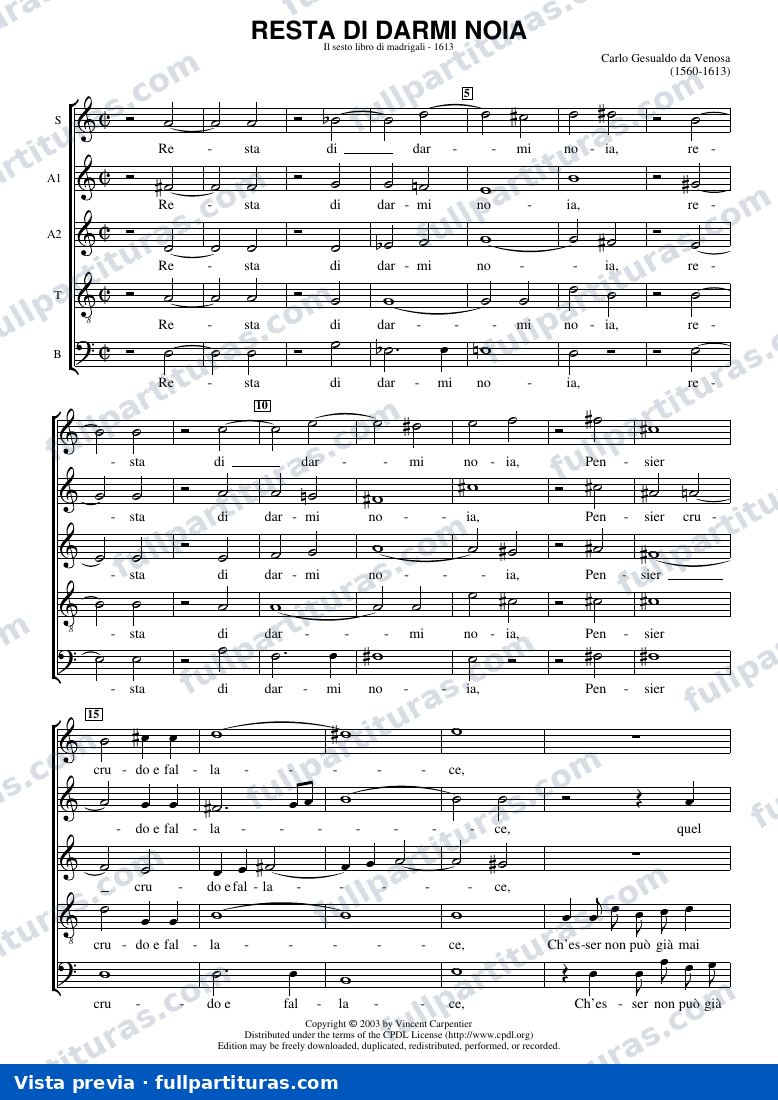 Resta di darmi noia — preview